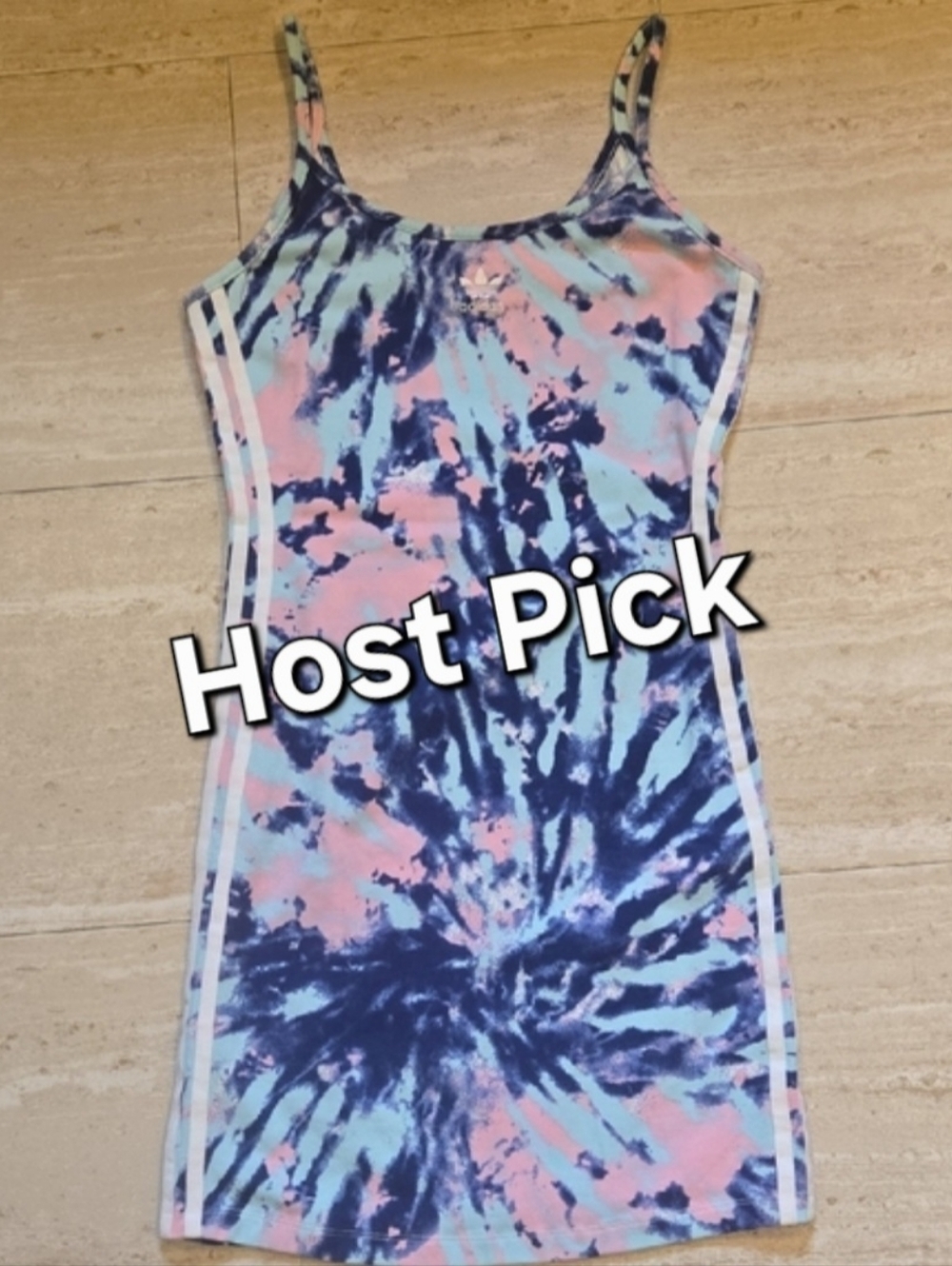 Adidas Tie Dye Tank Dress